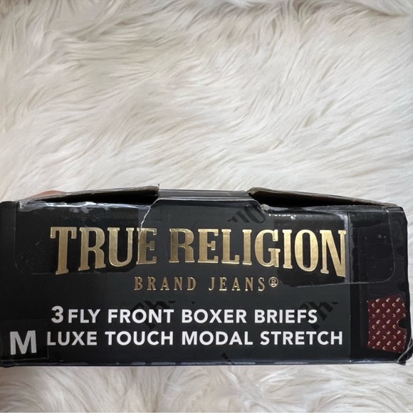 NWT 3 pack Men’s True Religion Lux Boxer Briefs - Picture 4 of 4